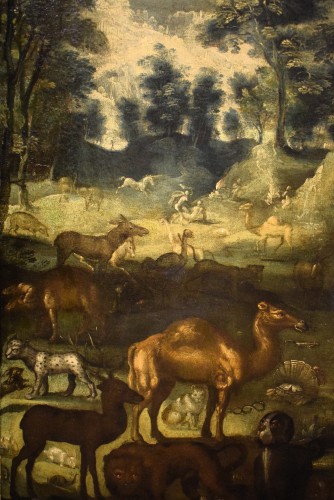 The Earthly Paradise - Workshop of Jan Brueghel II (1601 – 1678) - Louis XIII